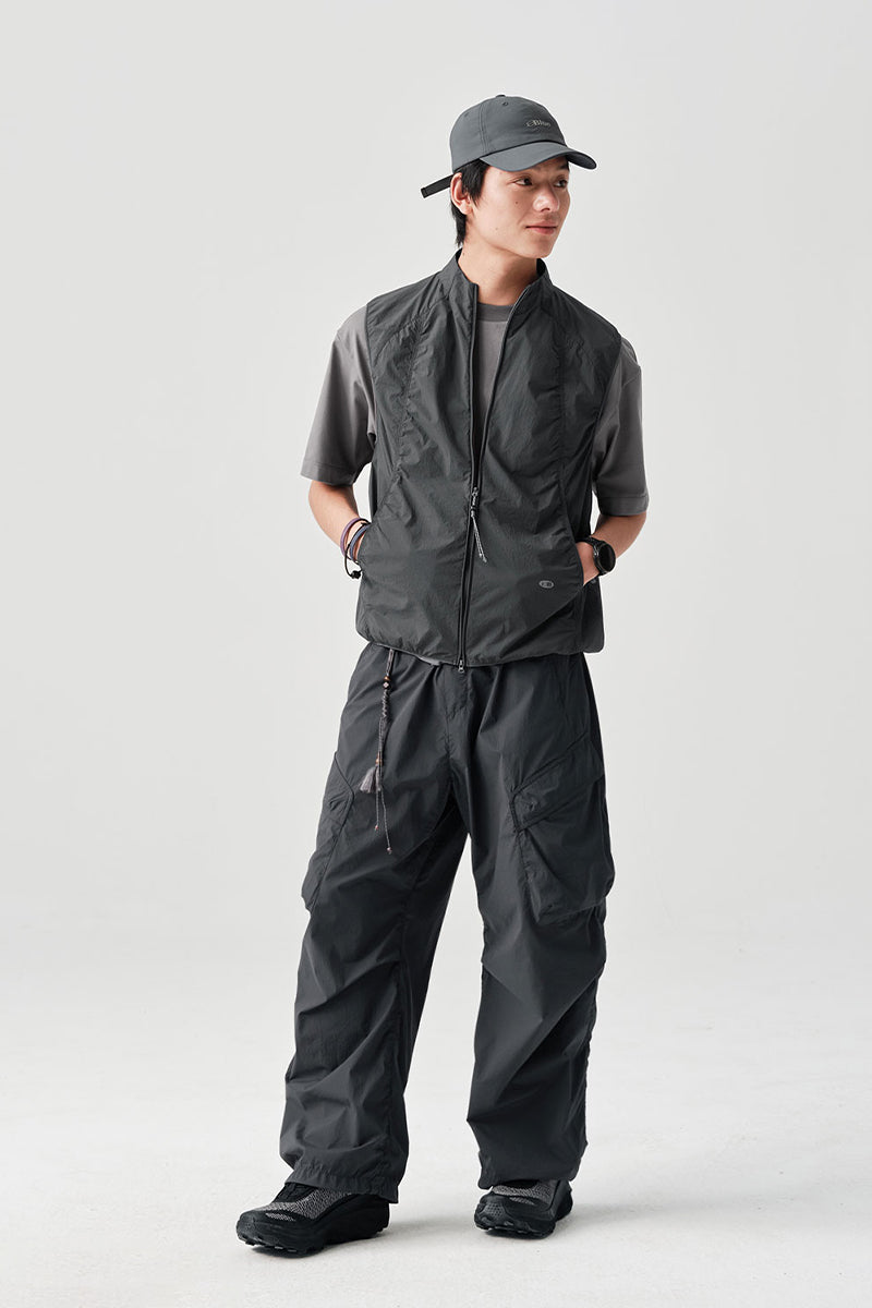 MICROFT撥水スタンドカラーベストNLBLDMJ004