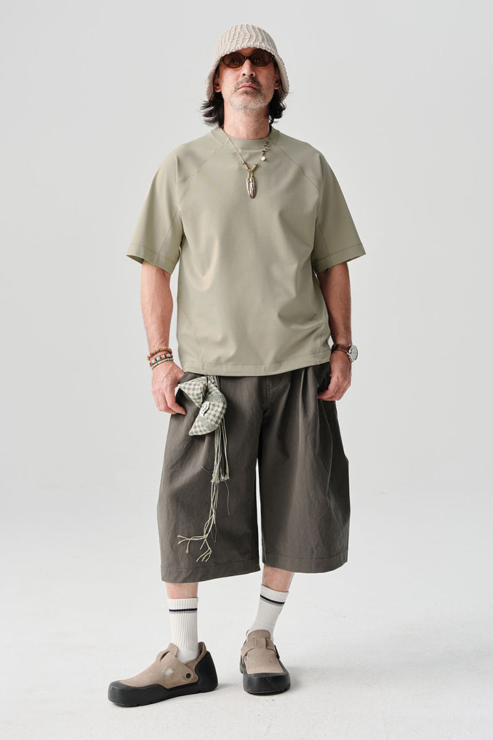 カジュアルラウンドネック半袖TシャツNLBLDTX007