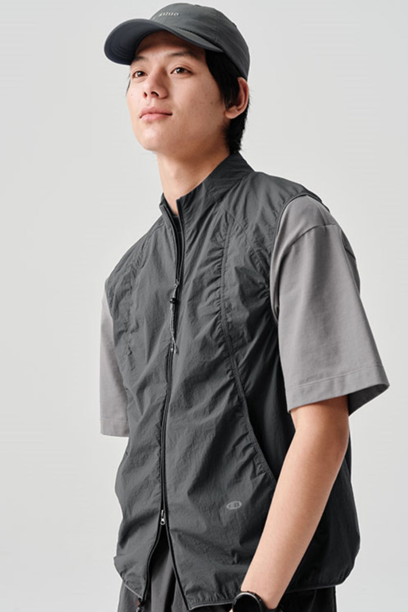 MICROFT撥水スタンドカラーベストNLBLDMJ004