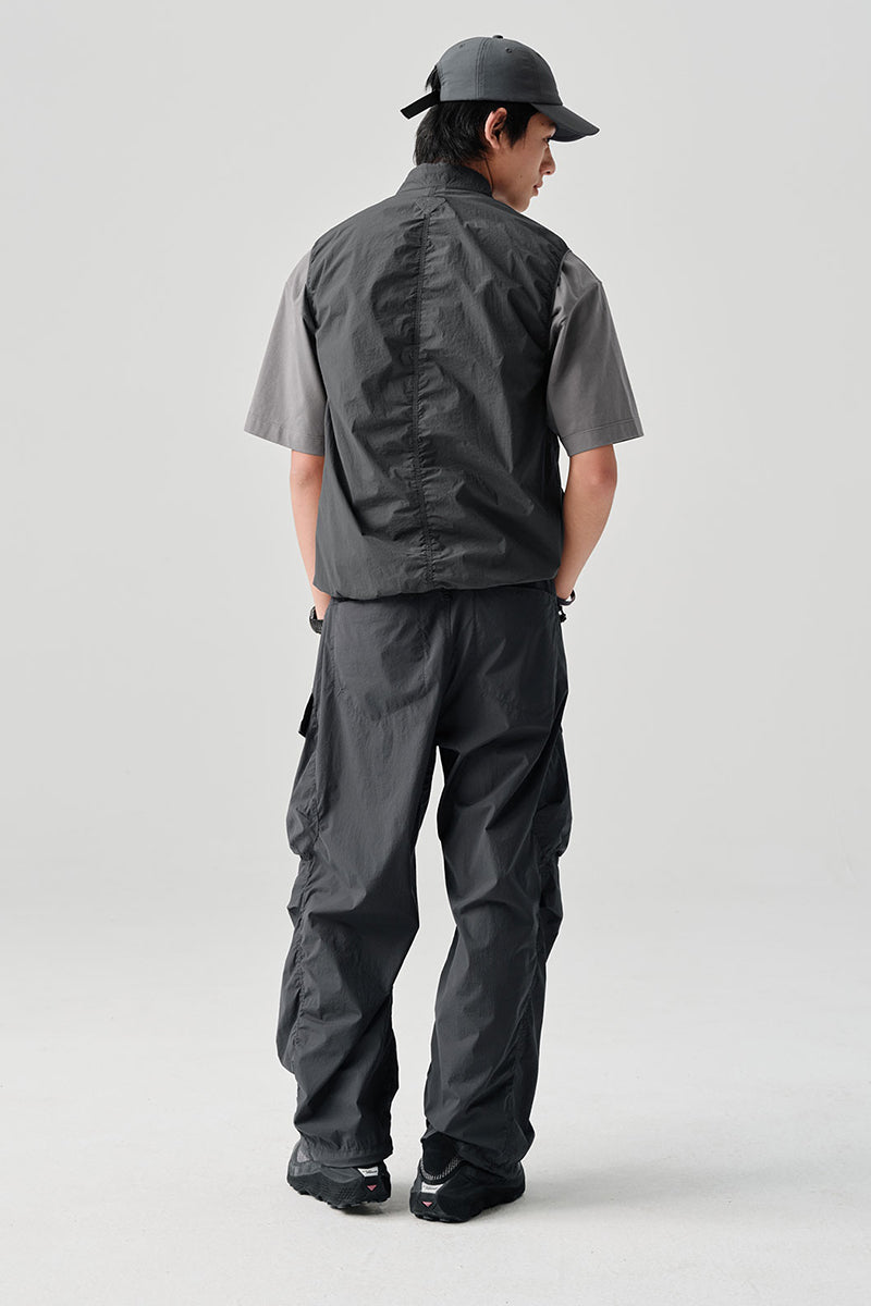 MICROFT撥水スタンドカラーベストNLBLDMJ004