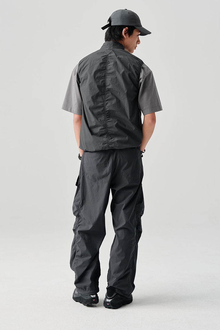 MICROFT撥水スタンドカラーベストNLBLDMJ004