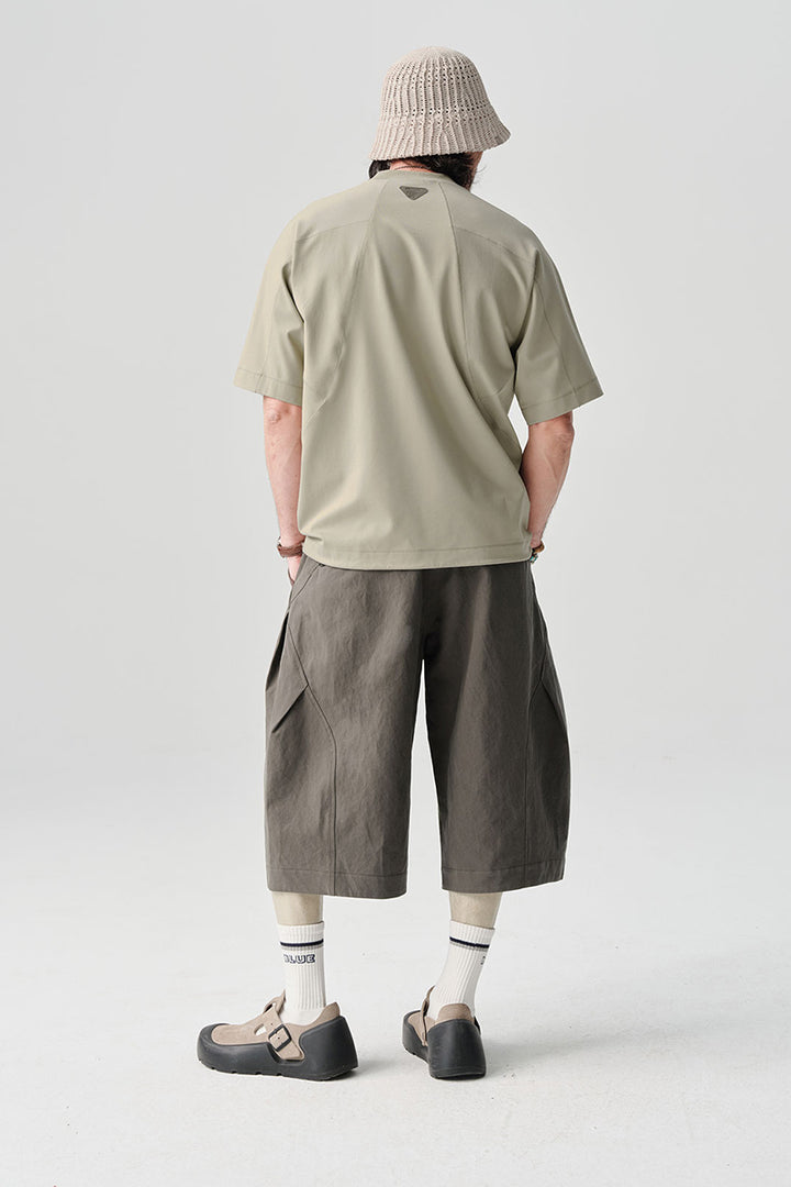 カジュアルラウンドネック半袖TシャツNLBLDTX007