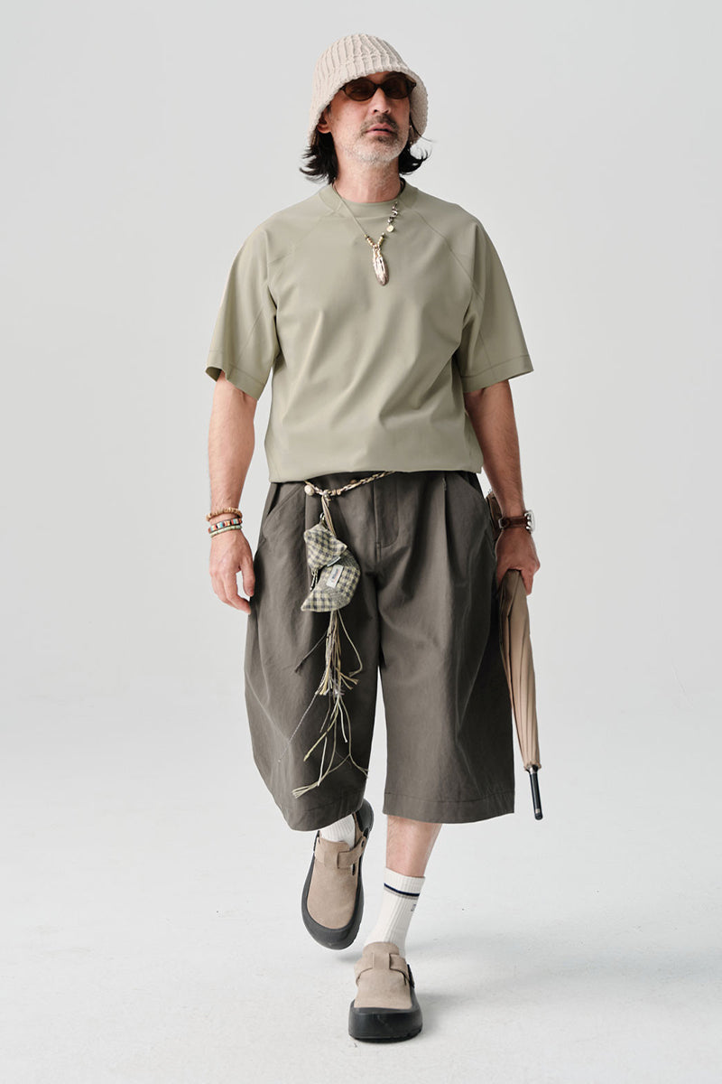 カジュアルラウンドネック半袖TシャツNLBLDTX007