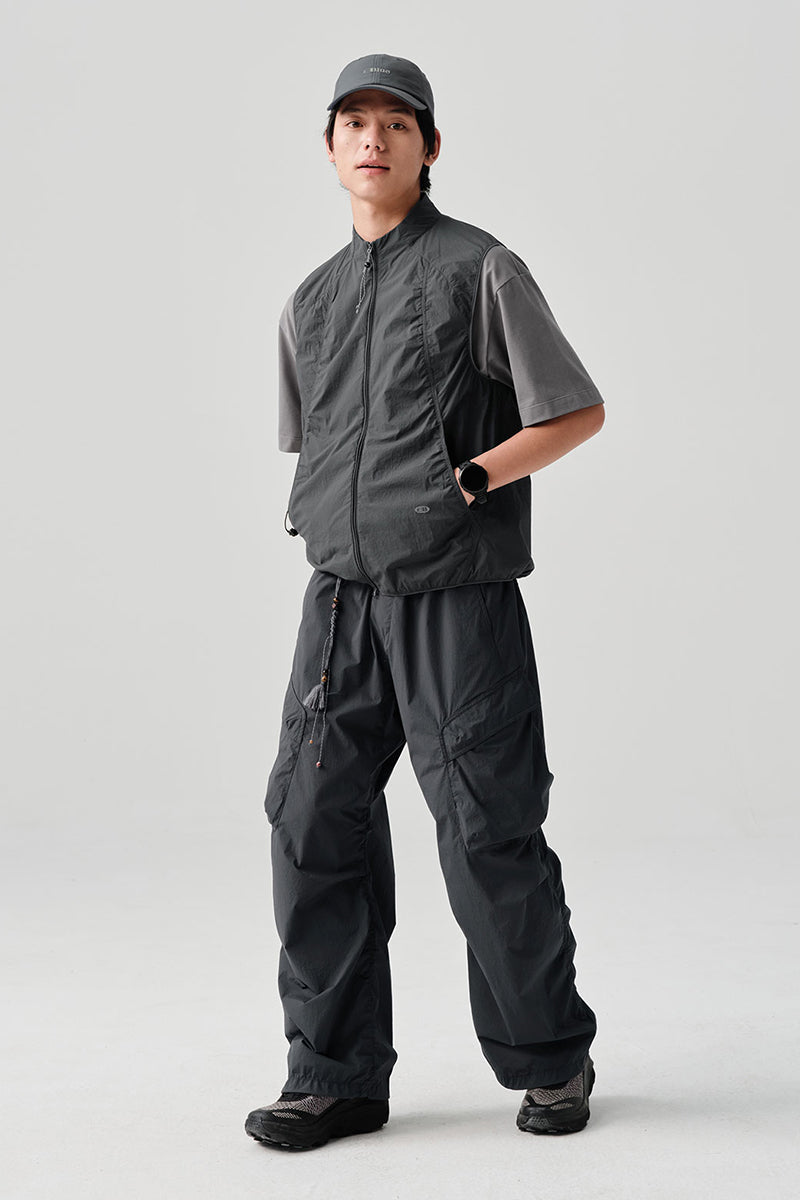 MICROFT撥水スタンドカラーベストNLBLDMJ004