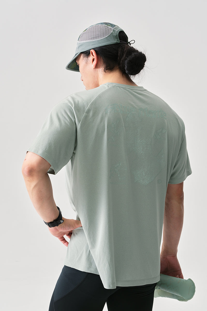 POLARTECカエルプリント抗菌加工TシャツNLBLDTX034