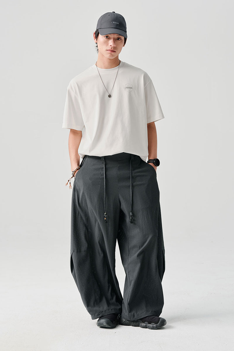 COOLMAXPRO渦巻きストーンプリント半袖TシャツNLBLDTX016