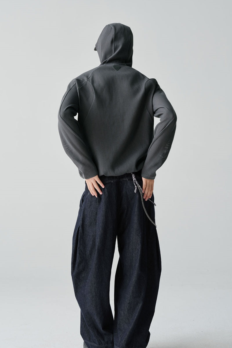 SILVADURメッシュハーフジップフーディーNLBLAWY004