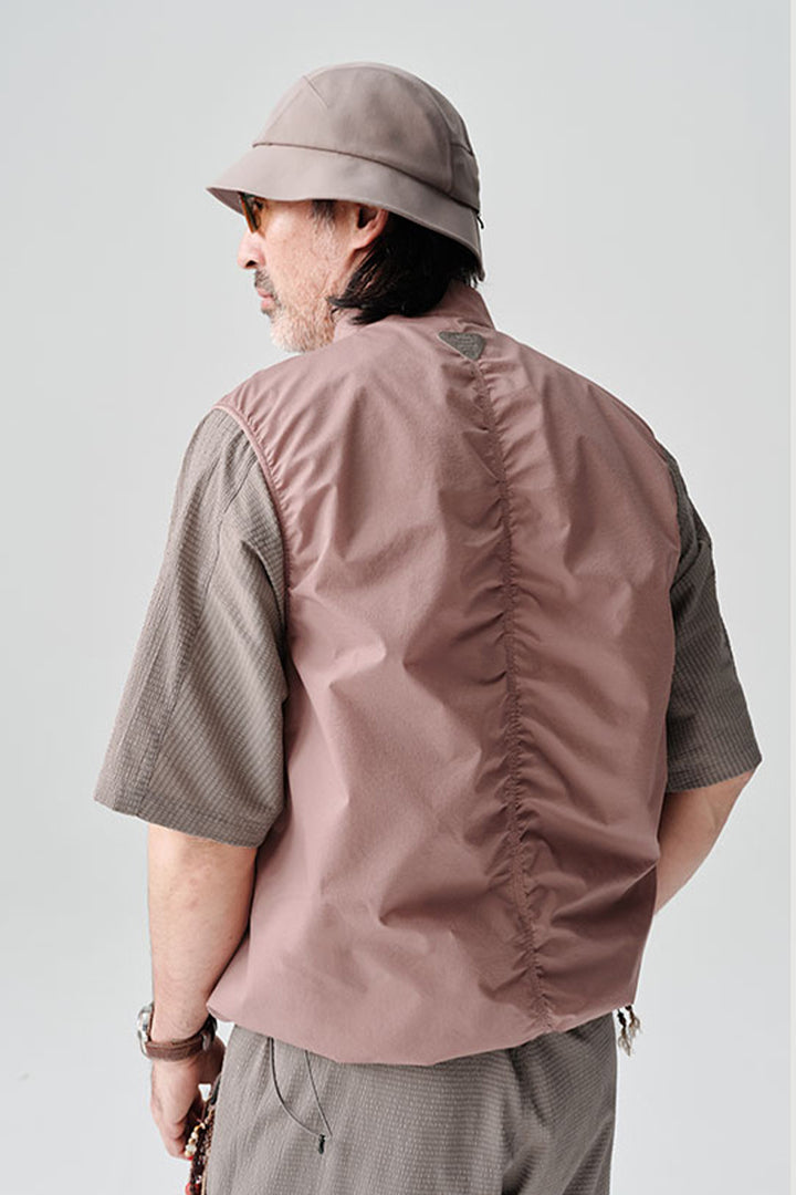 MICROFT撥水スタンドカラーベストNLBLDMJ004