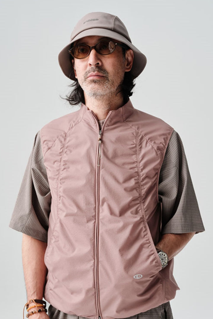 MICROFT撥水スタンドカラーベストNLBLDMJ004