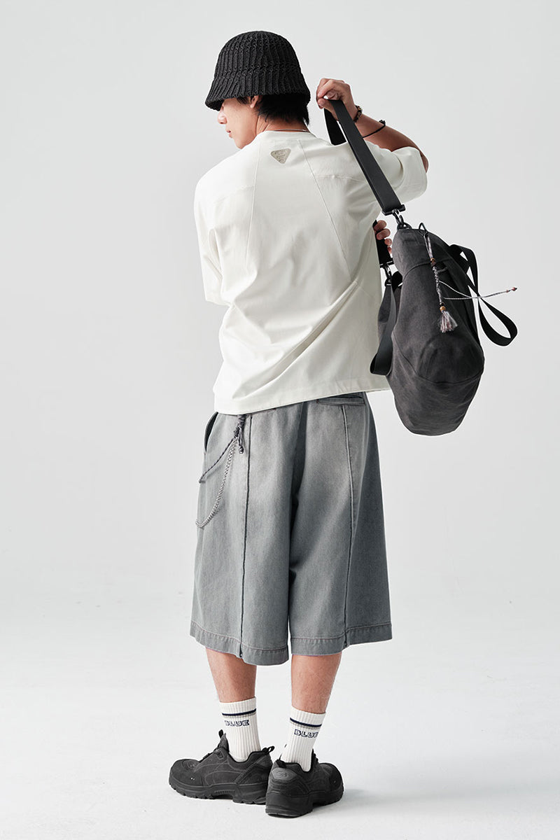 カジュアルラウンドネック半袖TシャツNLBLDTX007