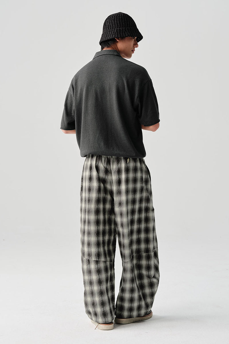 ABACELLニット半袖ポロシャツNLBLDPL002