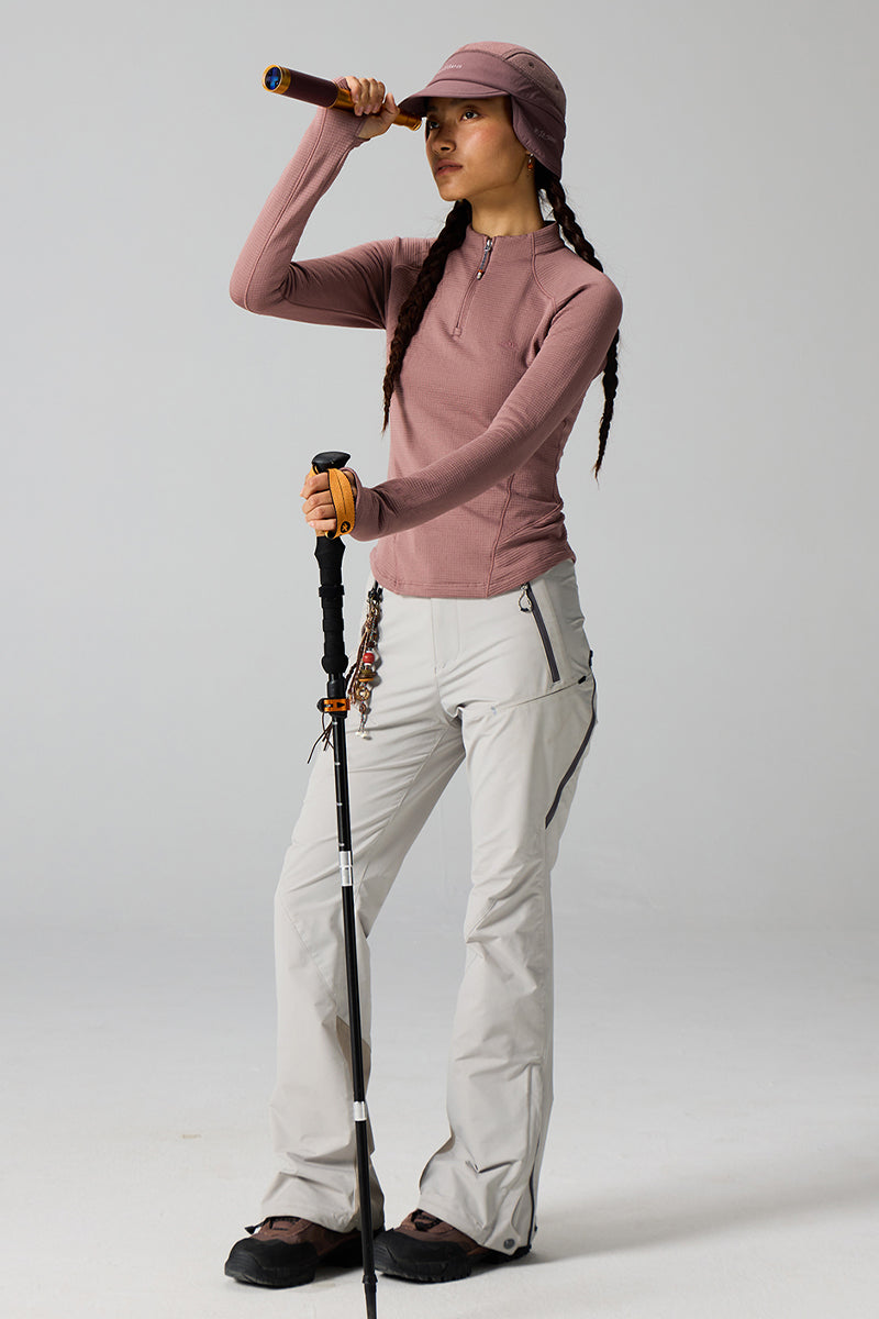 ウールフリースインナーシャツウィメンズ25BLCT021