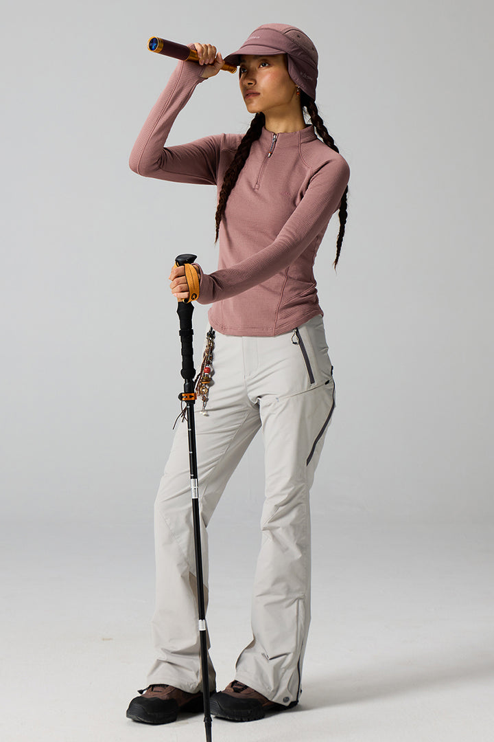 ウールフリースインナーシャツウィメンズ25BLCT021