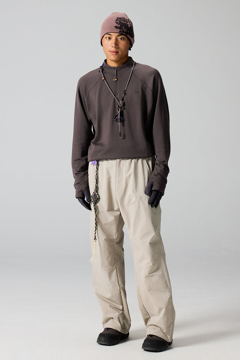 ウールスタンドカラーフリースインナー25BLCT022