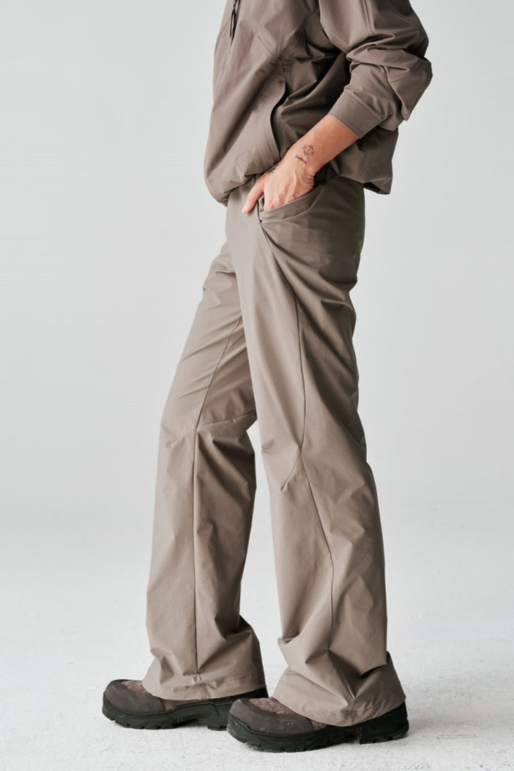 SOLOTEXスリムフレアパンツウィメンズNLBLACK009