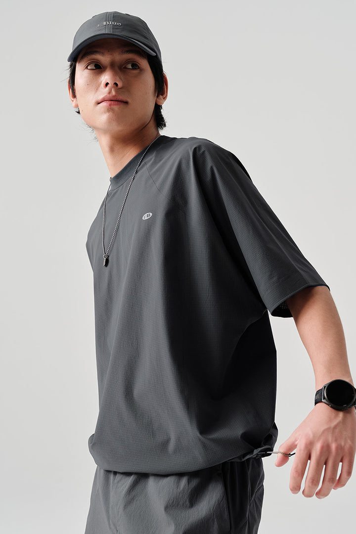 シームレスクルーネック半袖TシャツNLBLDTX006