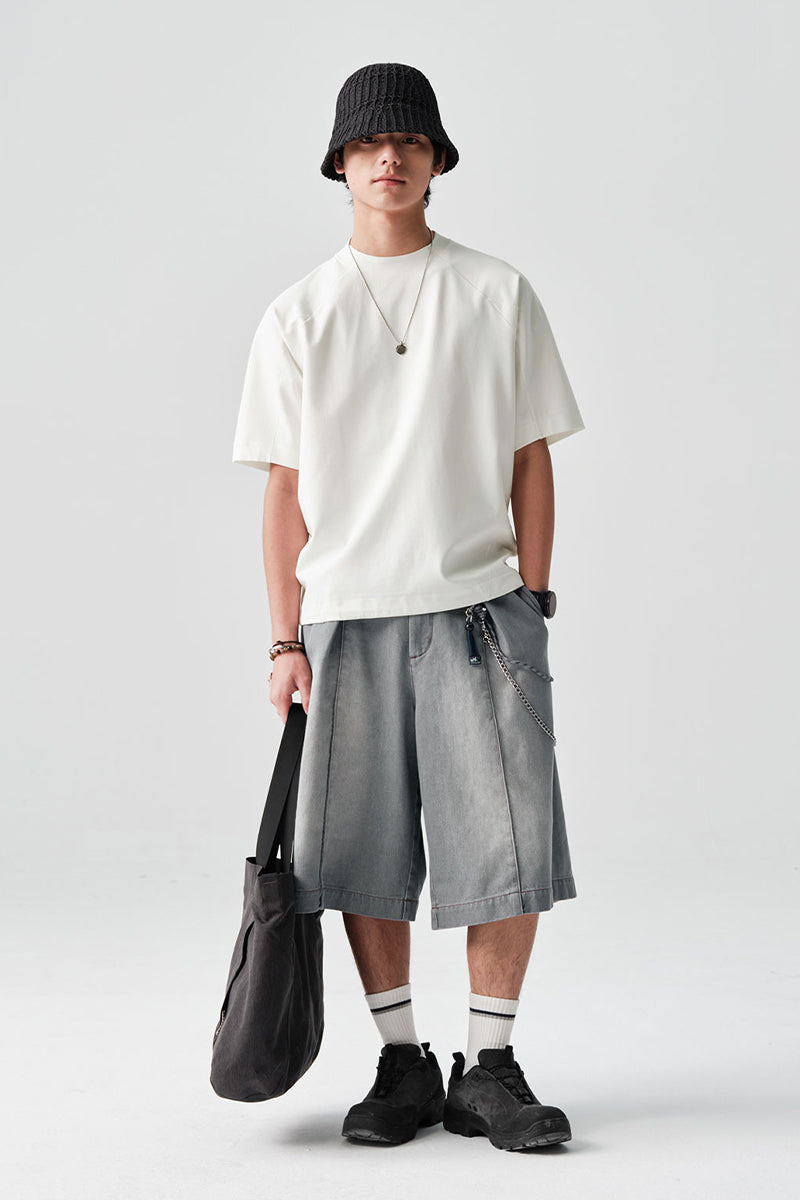 カジュアルラウンドネック半袖TシャツNLBLDTX007