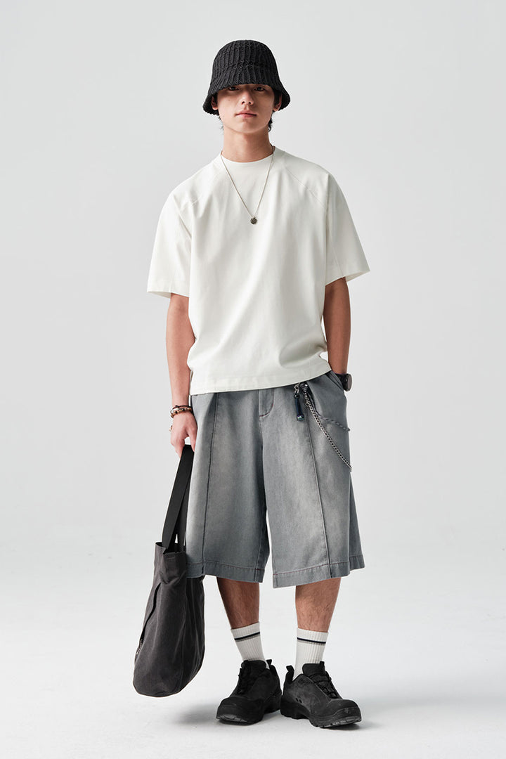 カジュアルラウンドネック半袖TシャツNLBLDTX007