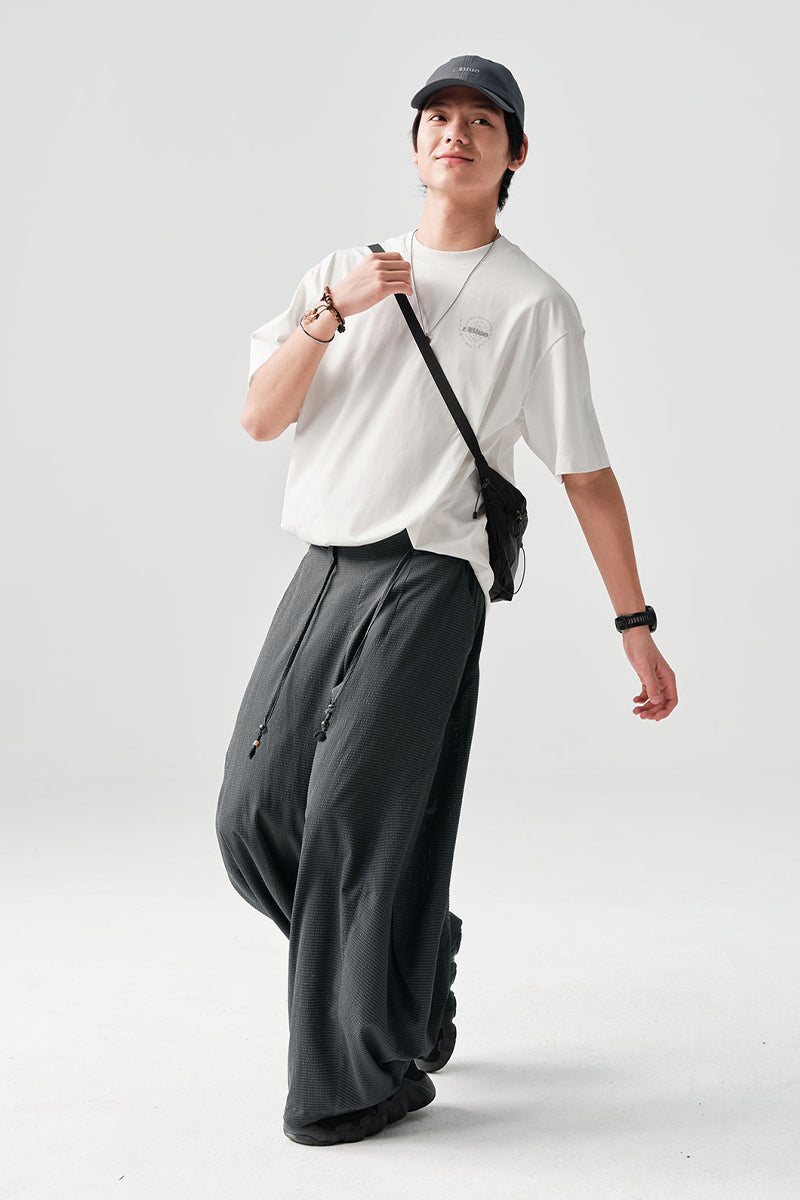 COOLMAXPRO渦巻きストーンプリント半袖TシャツNLBLDTX016