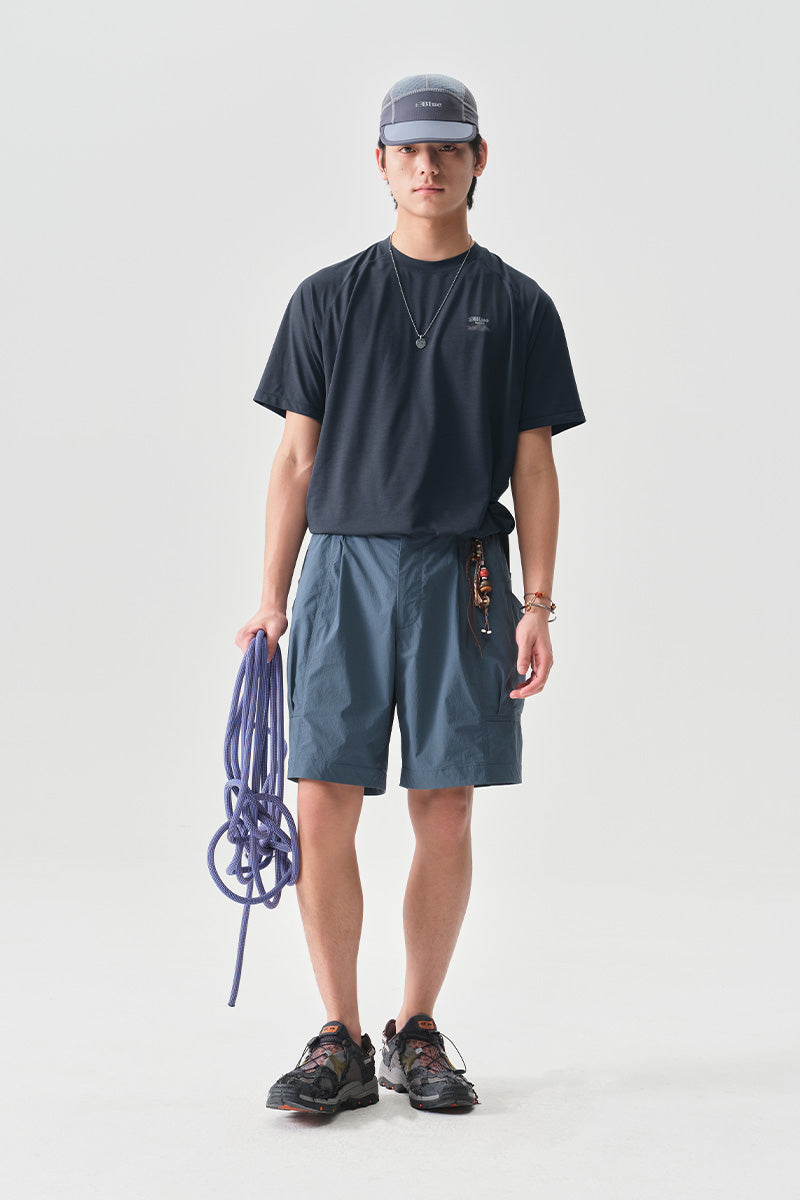 HYDROCOOL風景柄半袖TシャツNLBLDTX025