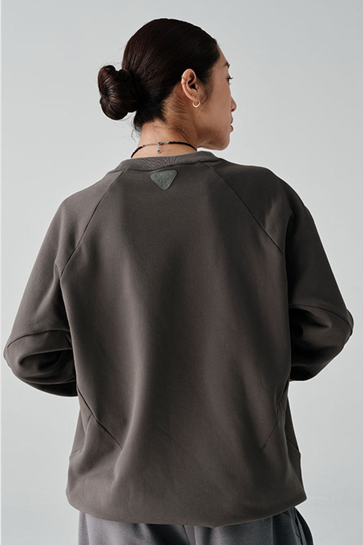 ジップポケット付き裏起毛シャツ25BLWY022