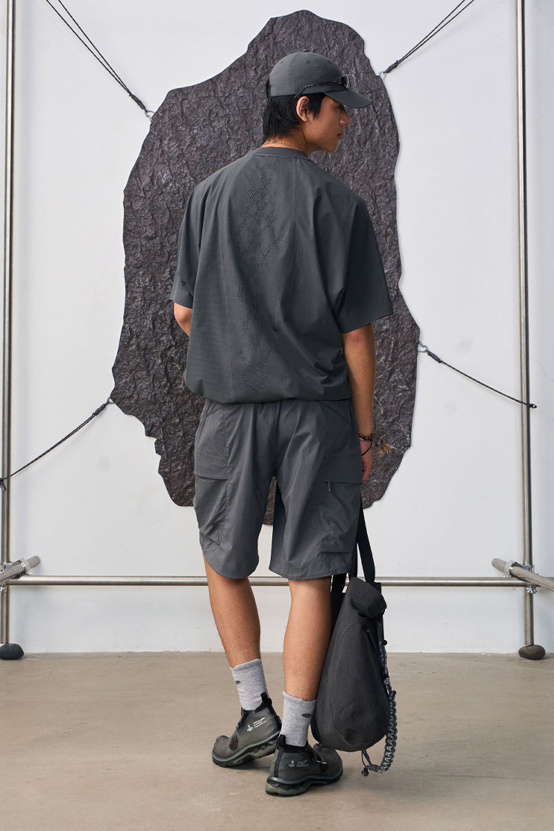 シームレスクルーネック半袖TシャツNLBLDTX006