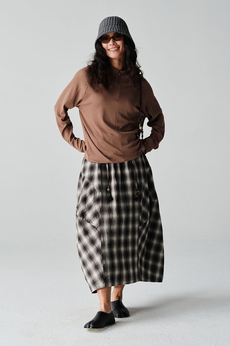 COOLMAXウールハーフジップTシャツNLBLCTX001