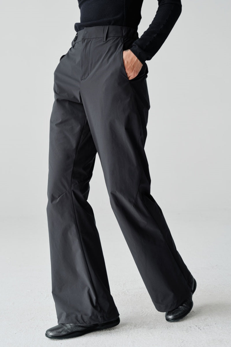 SOLOTEXスリムフレアパンツウィメンズNLBLACK009