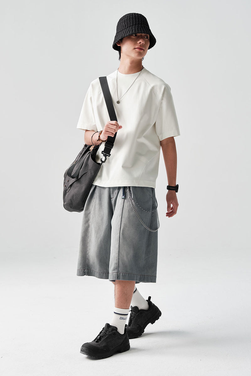 カジュアルラウンドネック半袖TシャツNLBLDTX007