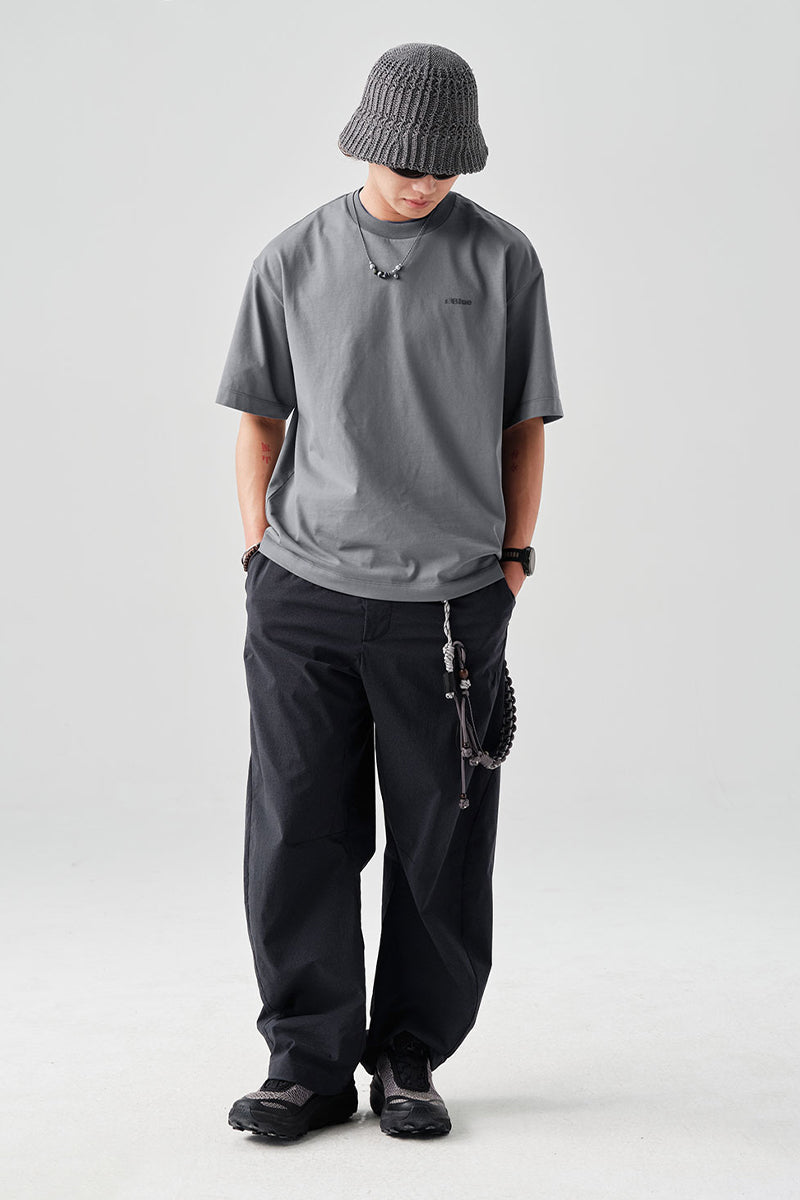 COOLMAXPRO渦巻きストーンプリント半袖TシャツNLBLDTX016