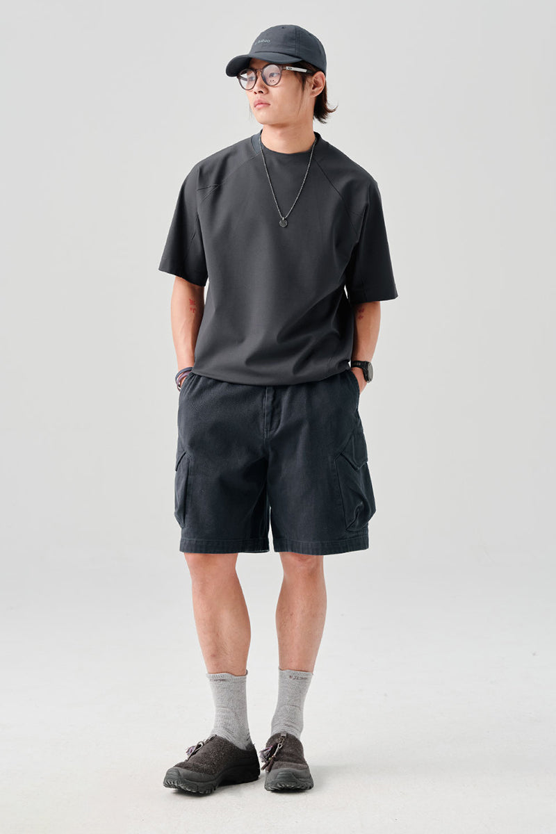 カジュアルラウンドネック半袖TシャツNLBLDTX007