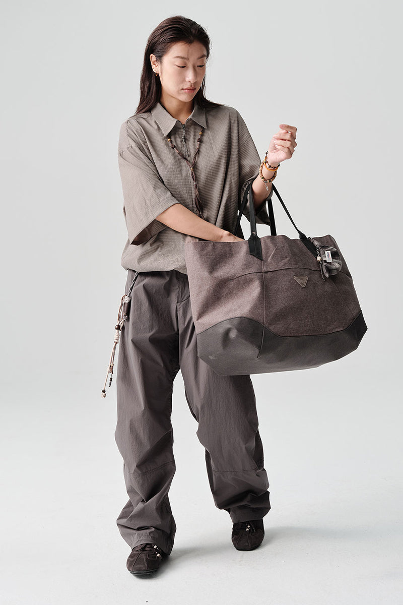 リップル生地半袖シャツアウターNLBLDCY002