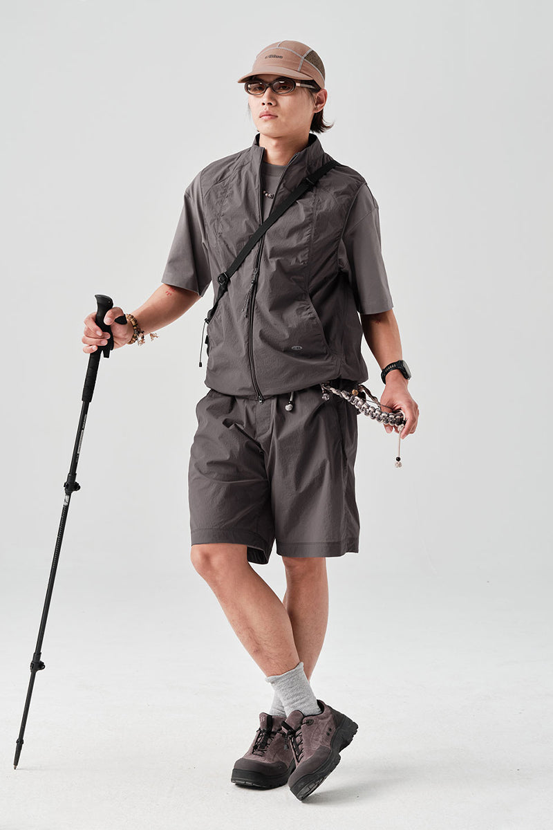 MICROFT撥水スタンドカラーベストNLBLDMJ004