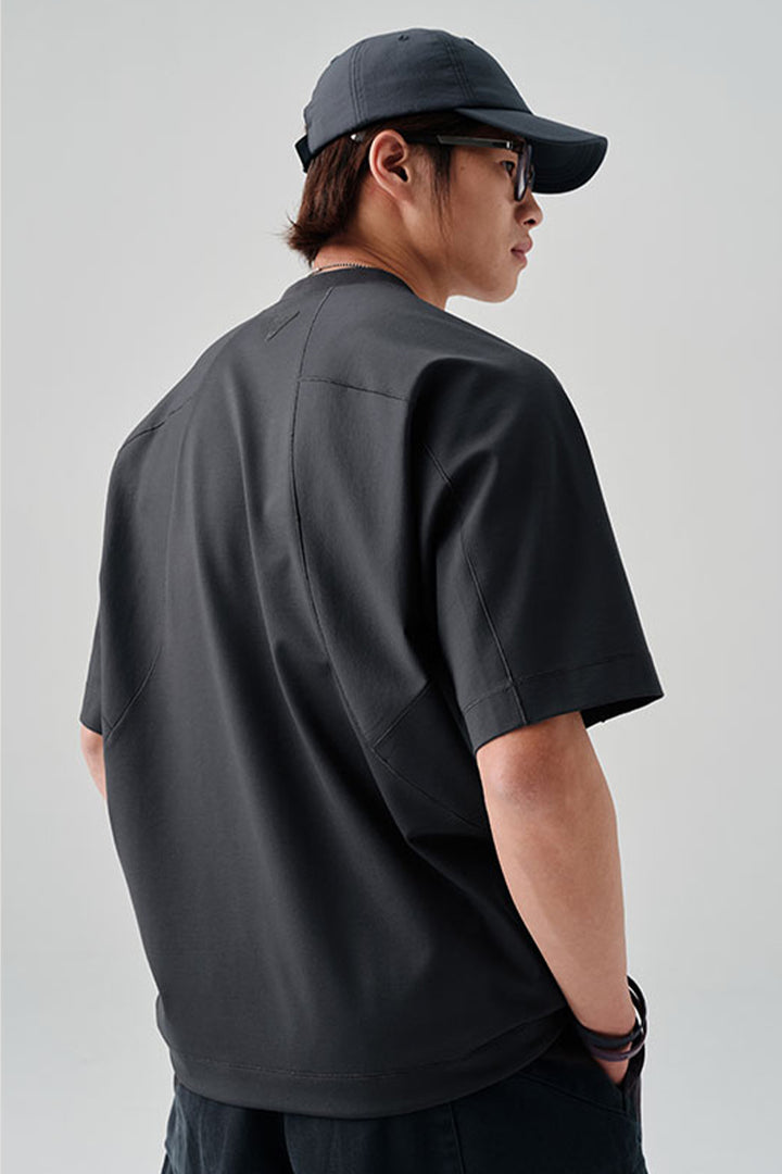 カジュアルラウンドネック半袖TシャツNLBLDTX007