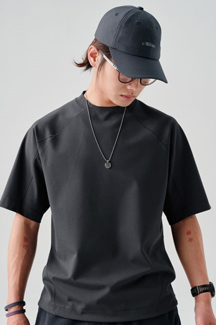 カジュアルラウンドネック半袖TシャツNLBLDTX007