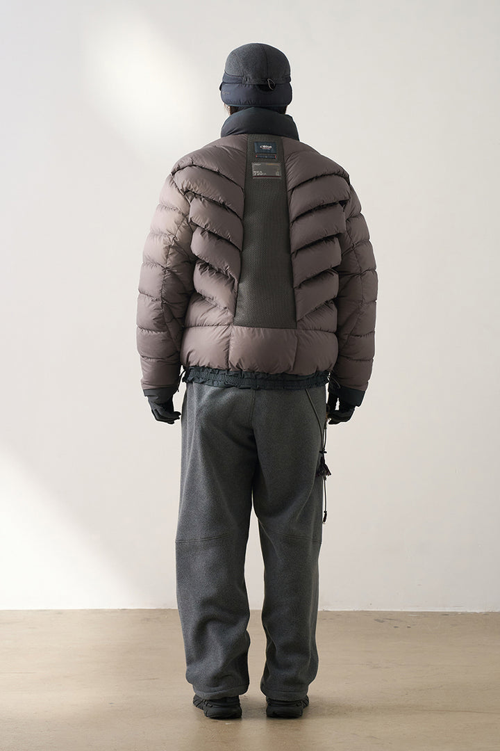 スタンドカラーロングスケールダウンジャケット25BLYR010