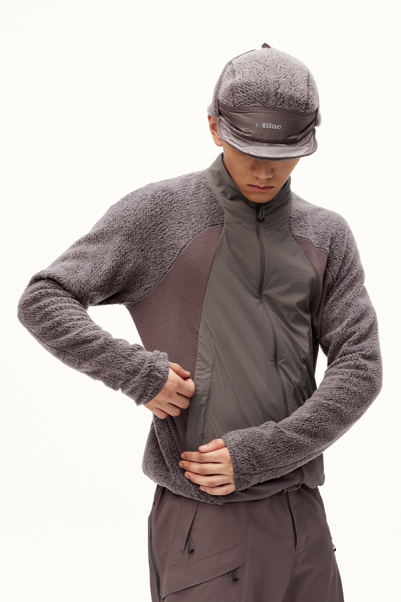 Polartec Alpha ウールスタンドカラースウェットシャツ