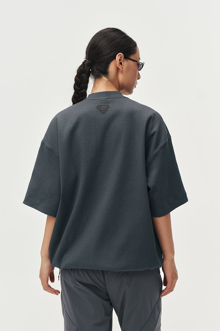 SOLOTEXポロヘンリーネック半袖TシャツNLBLDTX050