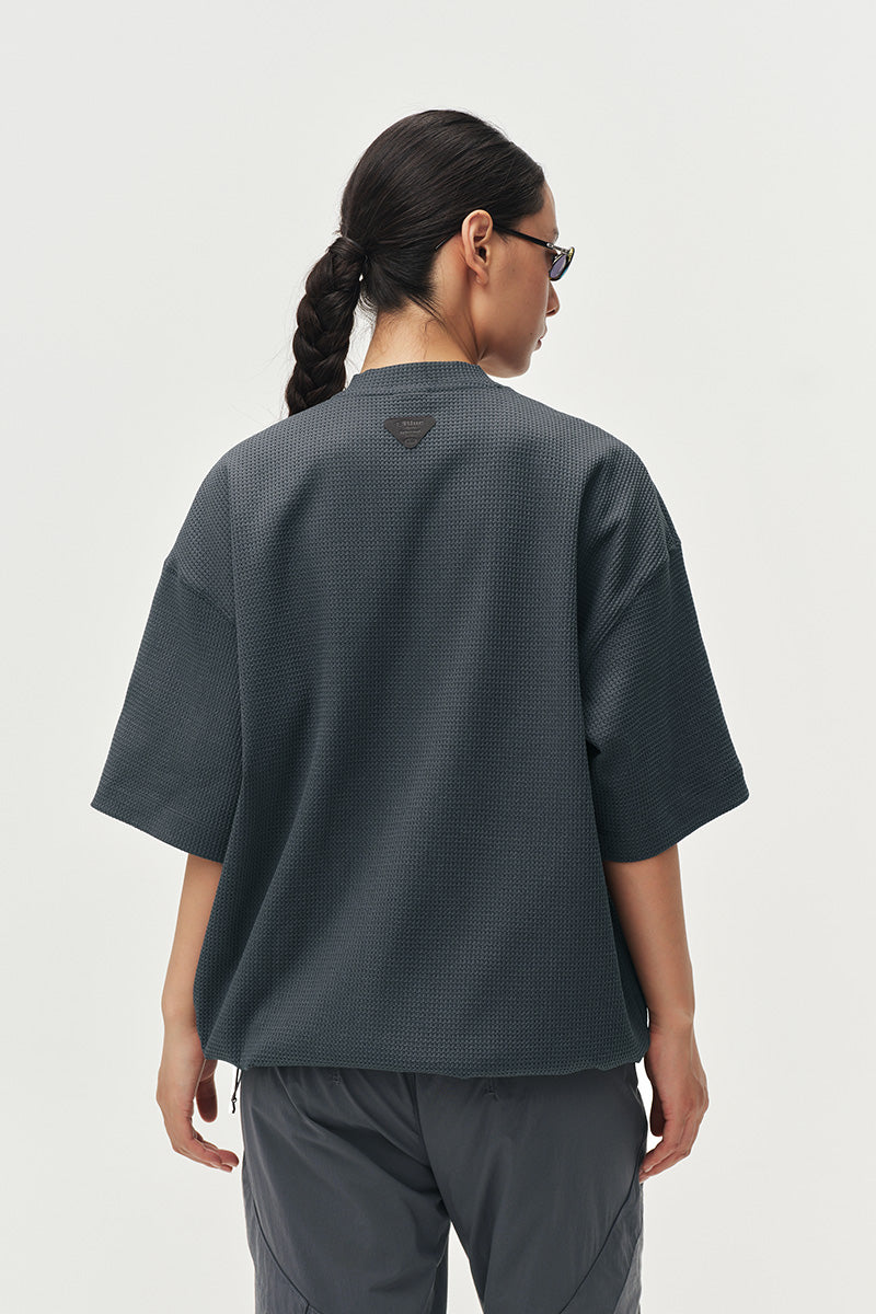 SOLOTEXポロヘンリーネック半袖TシャツNLBLDTX050