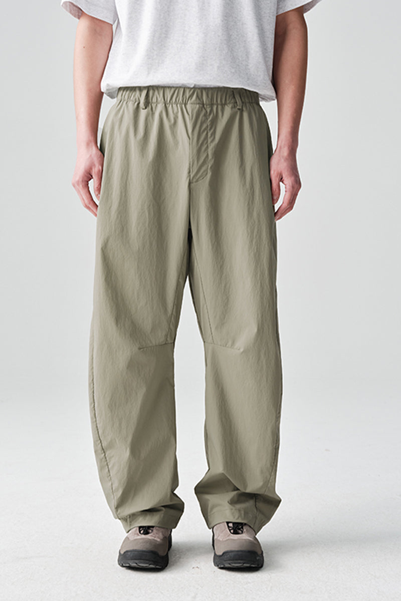 カジュアル涼感ストレートパンツNLBLACK008