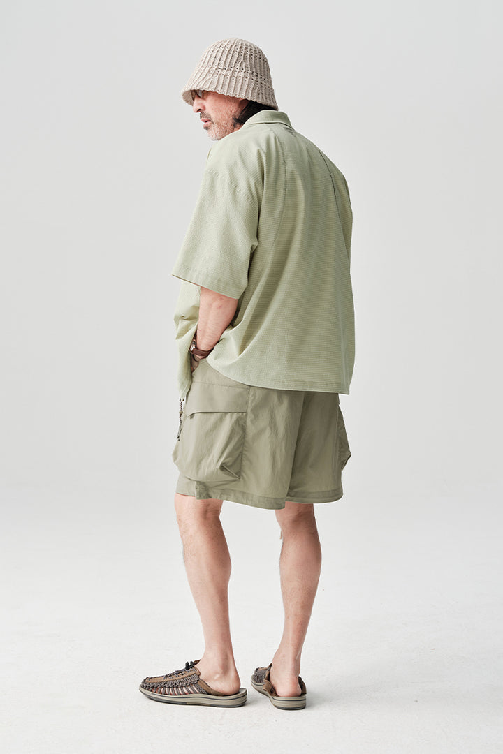 5分丈ポケット付きワークパンツNLBLADK004