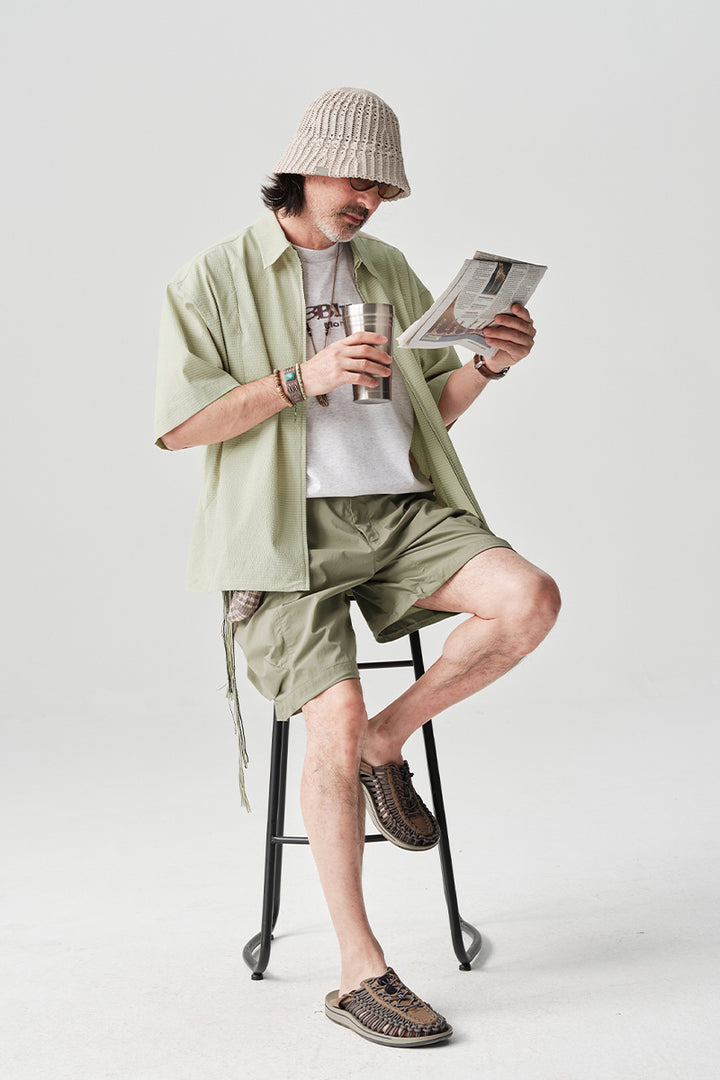 5分丈ポケット付きワークパンツNLBLADK004