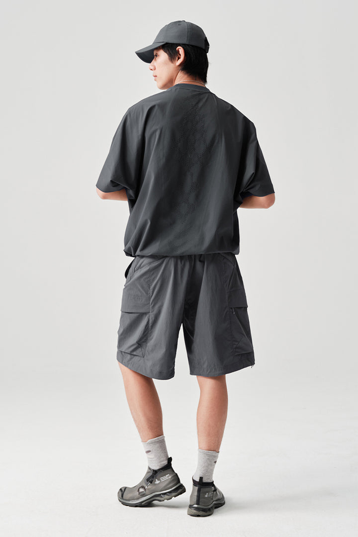 5分丈ポケット付きワークパンツNLBLADK004