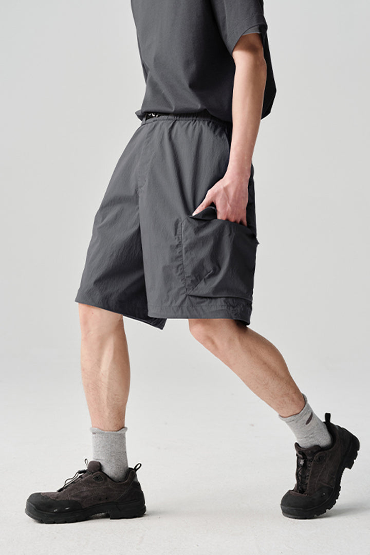 5分丈ポケット付きワークパンツNLBLADK004