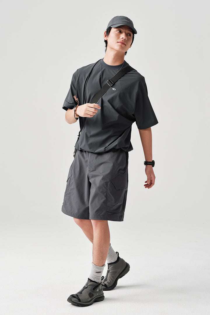 5分丈ポケット付きワークパンツNLBLADK004