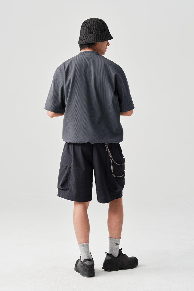 5分丈ポケット付きワークパンツNLBLADK004