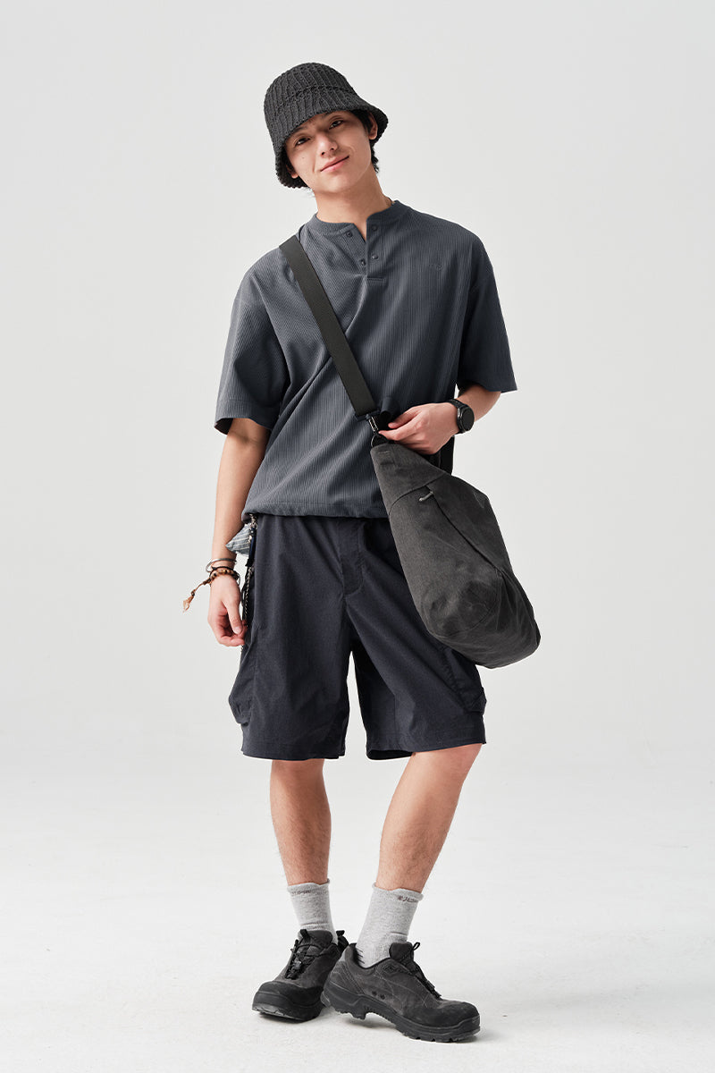 5分丈ポケット付きワークパンツNLBLADK004