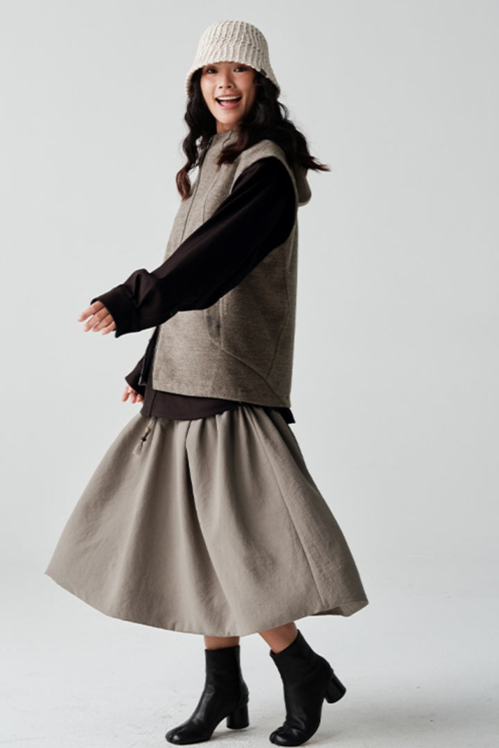 MICROFT撥水バルーンスカートウィメンズNLBLCQZ002