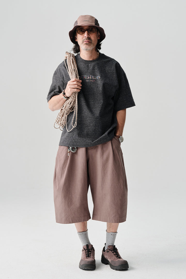 カラフル刺繍ロゴクルーネック半袖TシャツNLBLDTX005