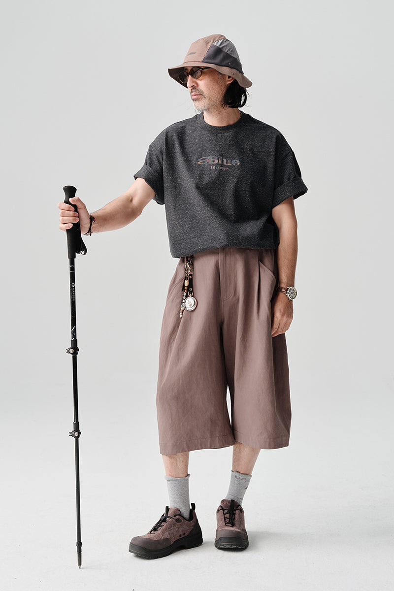 カラフル刺繍ロゴクルーネック半袖TシャツNLBLDTX005